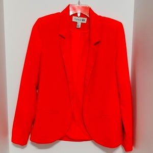 Orange Forever 21 Blazer sz Small